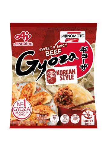 Ajinomoto Sweet & Spicy Beef Gyoza - Korean Style